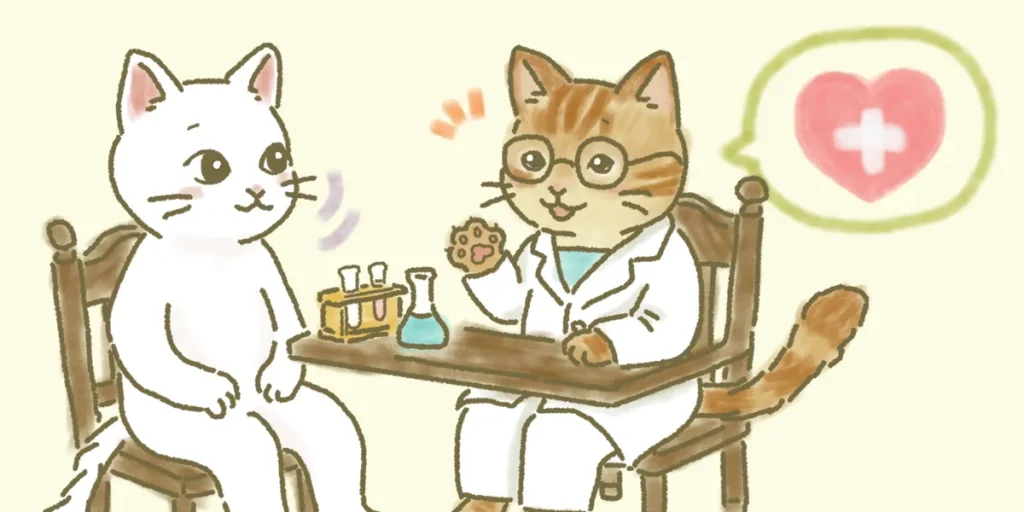 遺伝子専門医は告知後のメンタルケアや今後の人生設計について相談が可能なことを説明するイメージ画像