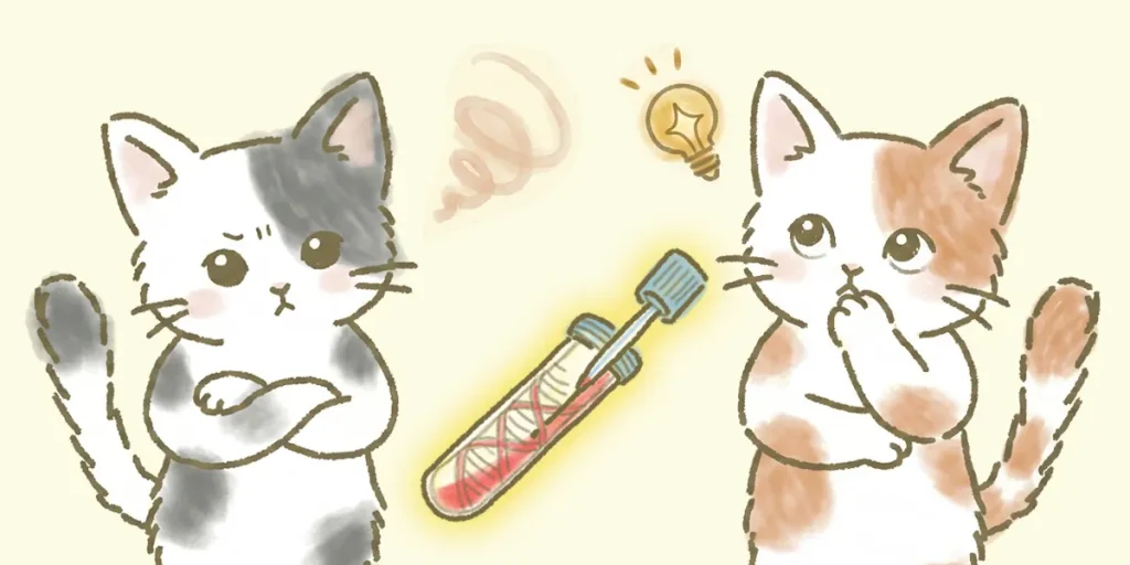 発症前診断はメリットとデメリットをよく考え選択することが大切なことを伝えるイメージ画像